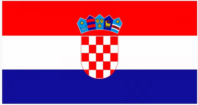 bandera Croacia