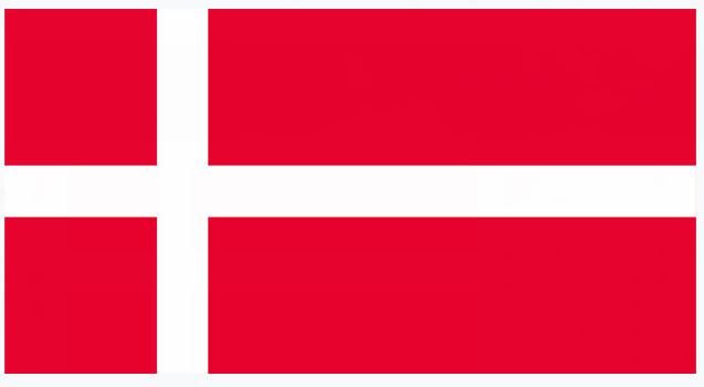 bandera Dinamarca